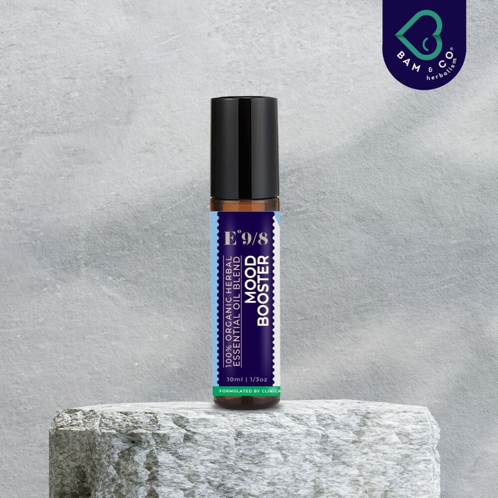 BAM & CO Mood Booster Therapeutic Essential Oil Roll On – Happy & Mood Booster 10ml